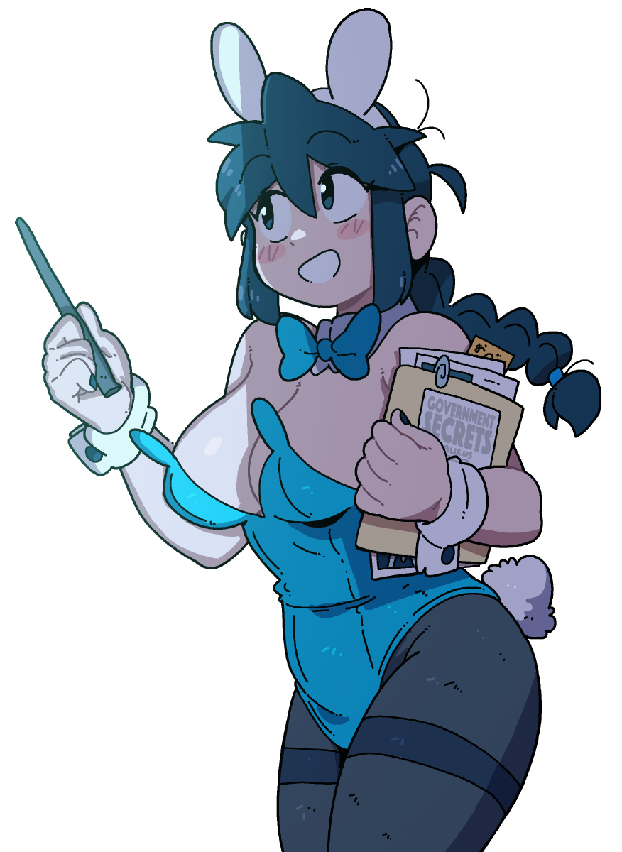 GOVERNMENT BUNNY LUCIA STICKER! (BRYCE AND SCOTT) (VARIANTS)