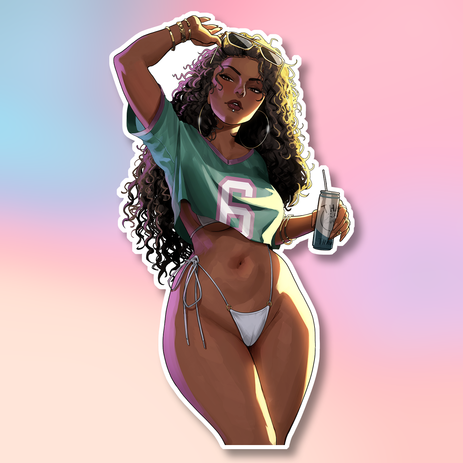 CURLY-HAIRED BOMBSHELL (AELION)