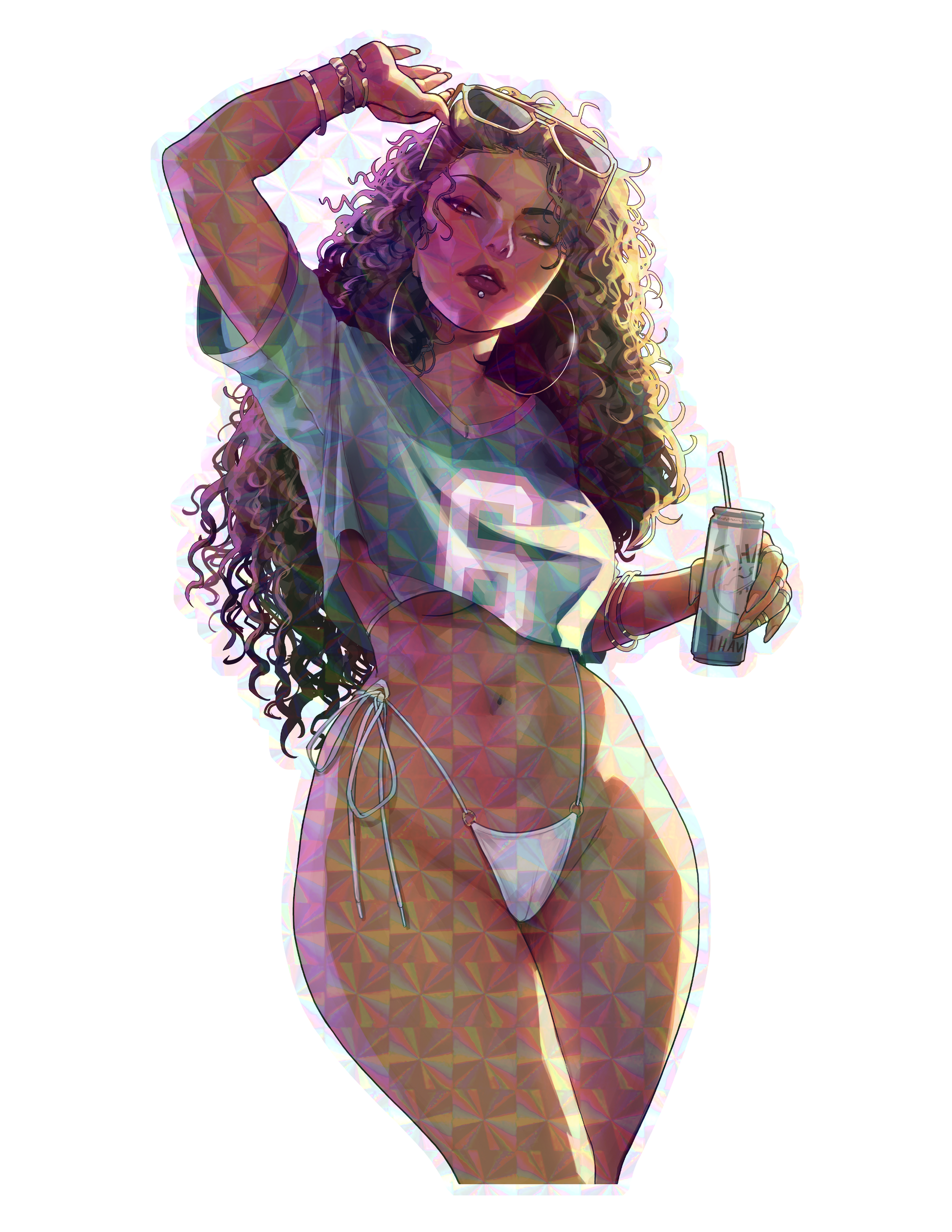 CURLY-HAIRED BOMBSHELL (AELION)