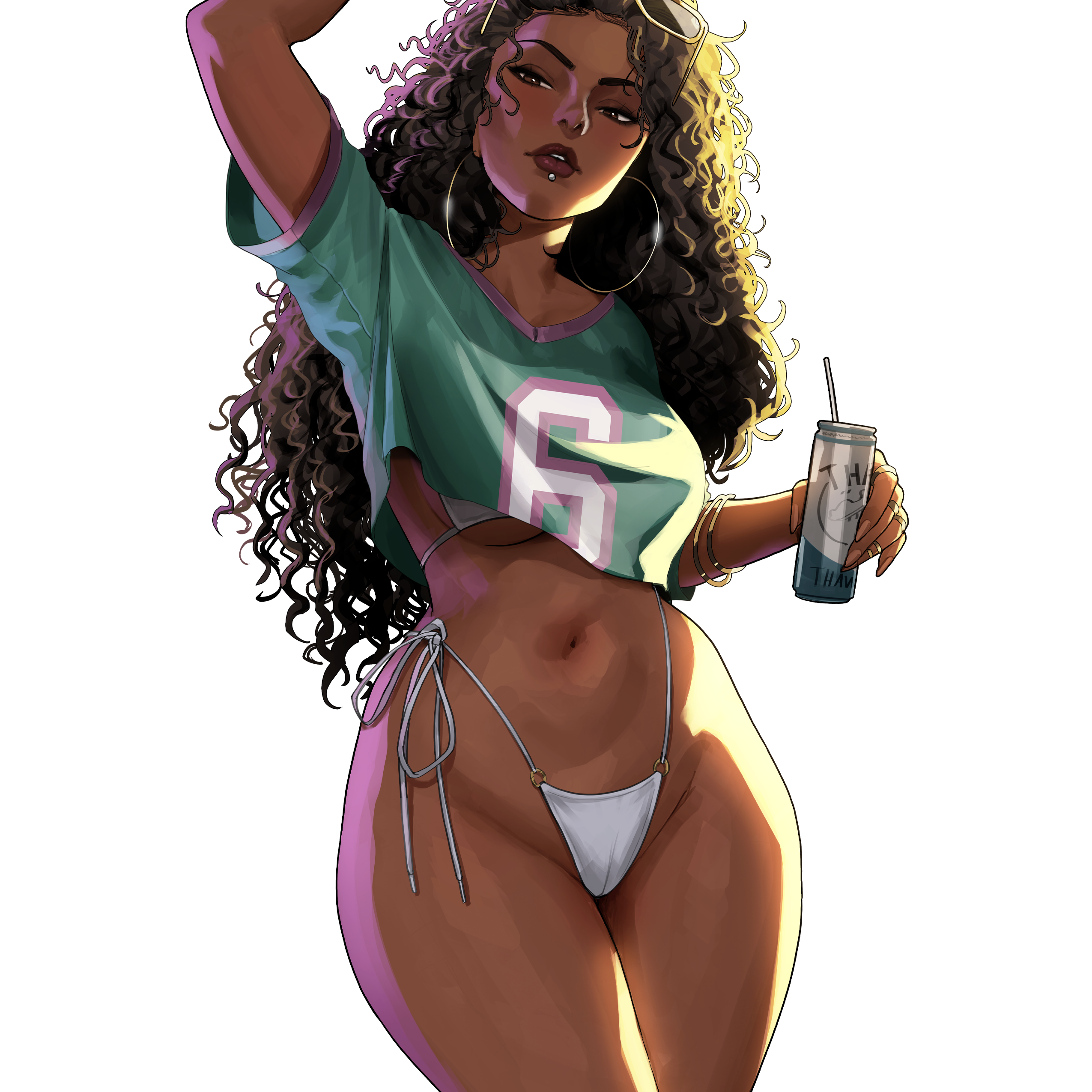CURLY-HAIRED BOMBSHELL (AELION)