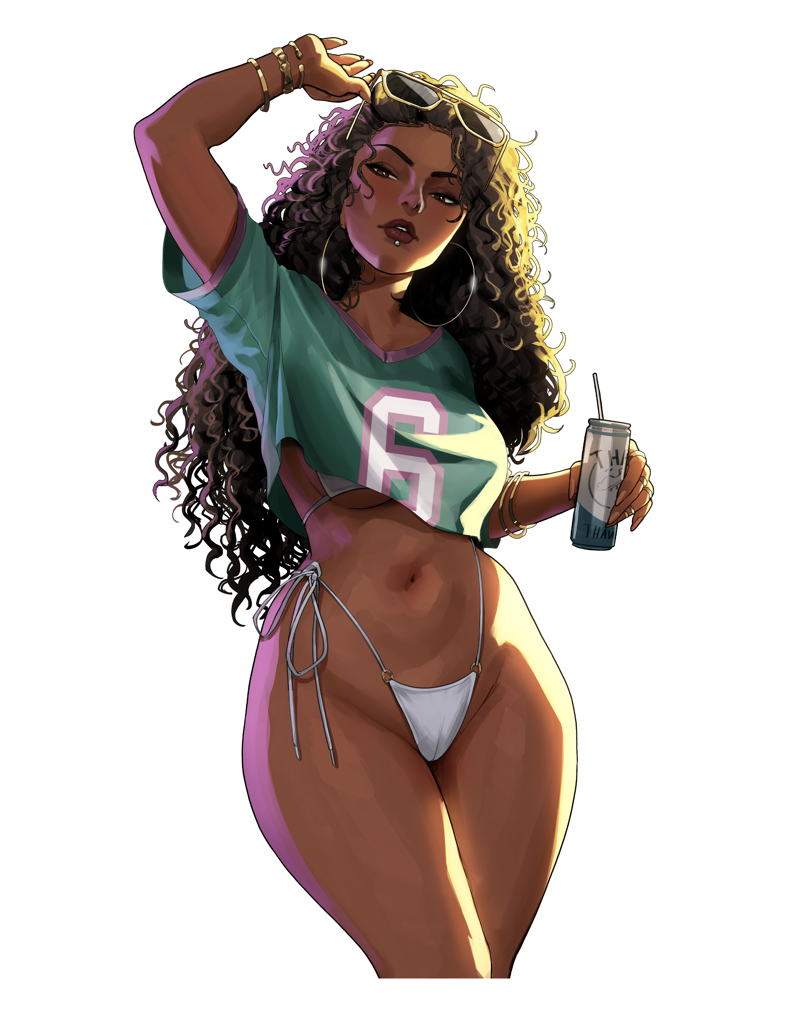 CURLY-HAIRED BOMBSHELL (AELION)