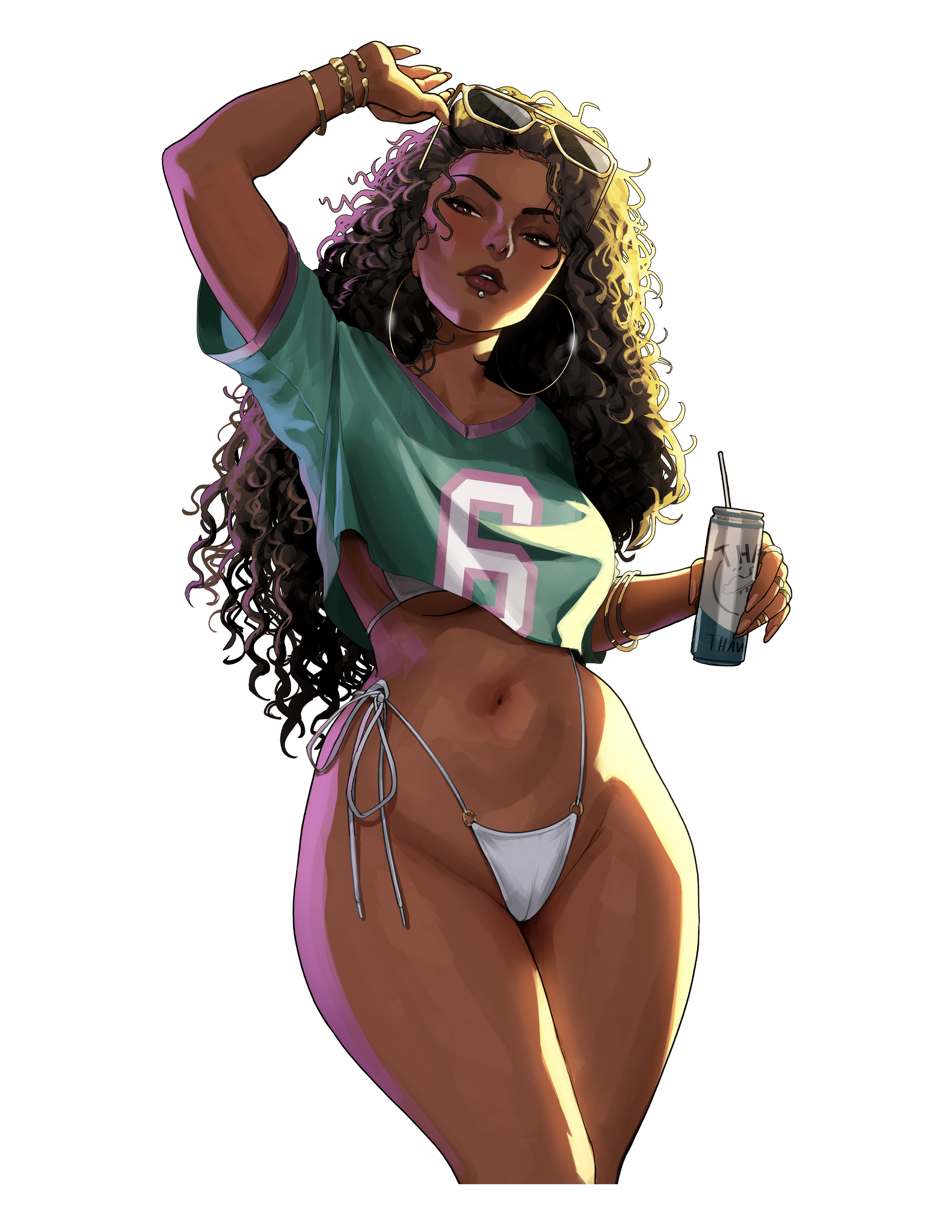 CURLY-HAIRED BOMBSHELL (AELION)