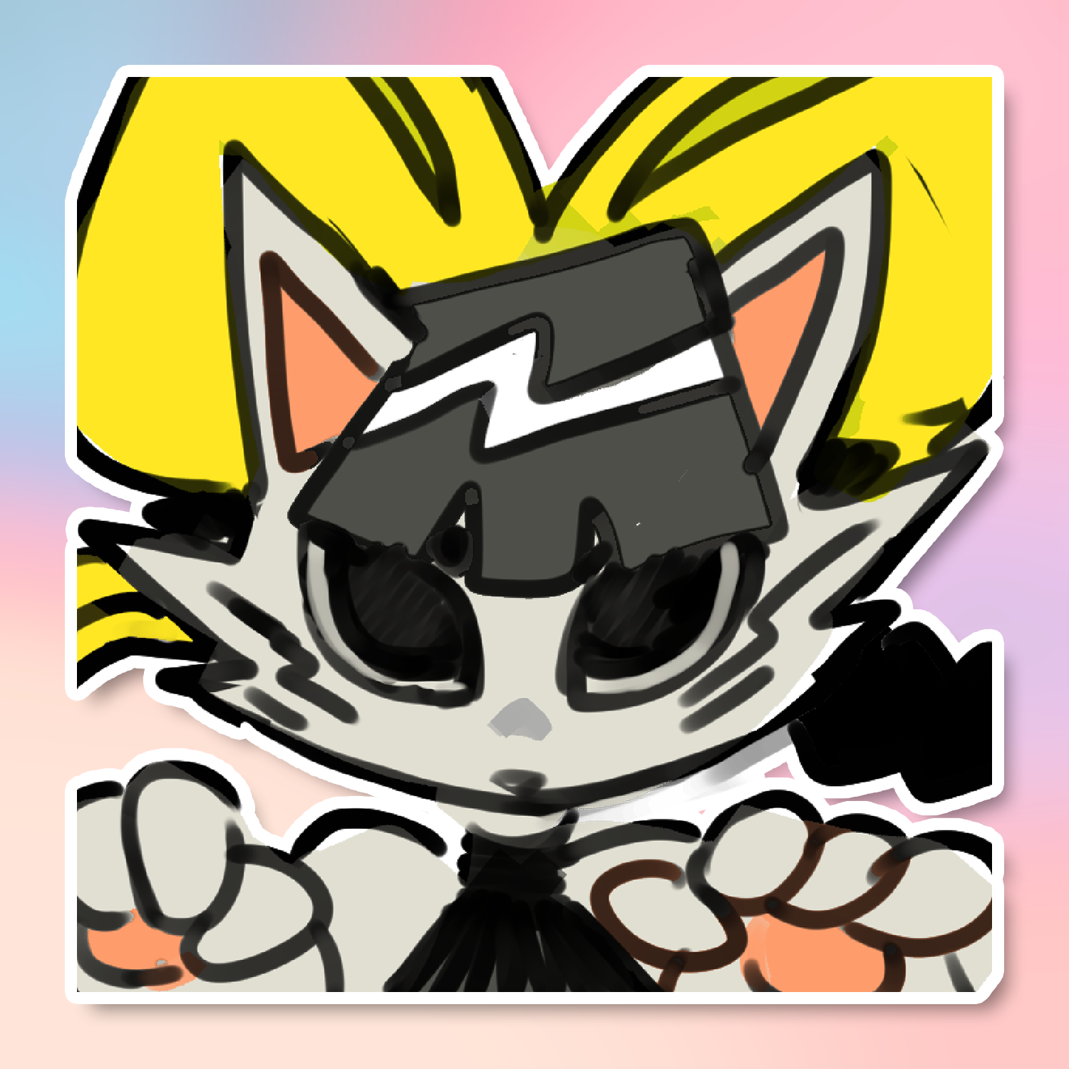HAYA STICKER (LUNYDOOBLES)