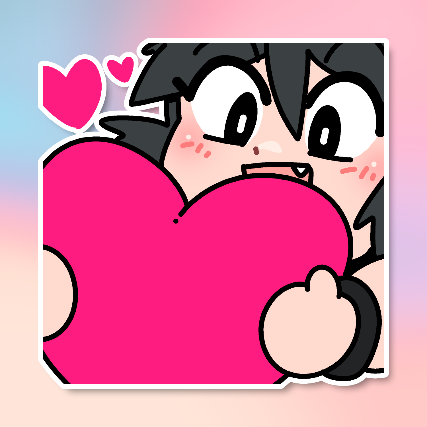 HEART LUCIA EMOTE! (BRYCE AND SCOTT)