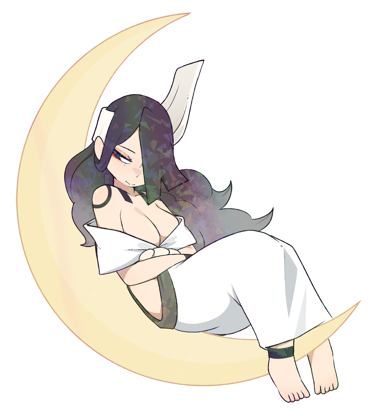 HIDE MOON STICKER! (LIEUMARE)
