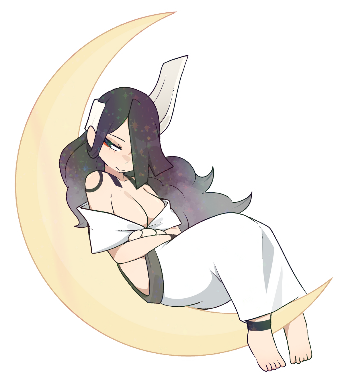 HIDE MOON STICKER! (LIEUMARE)