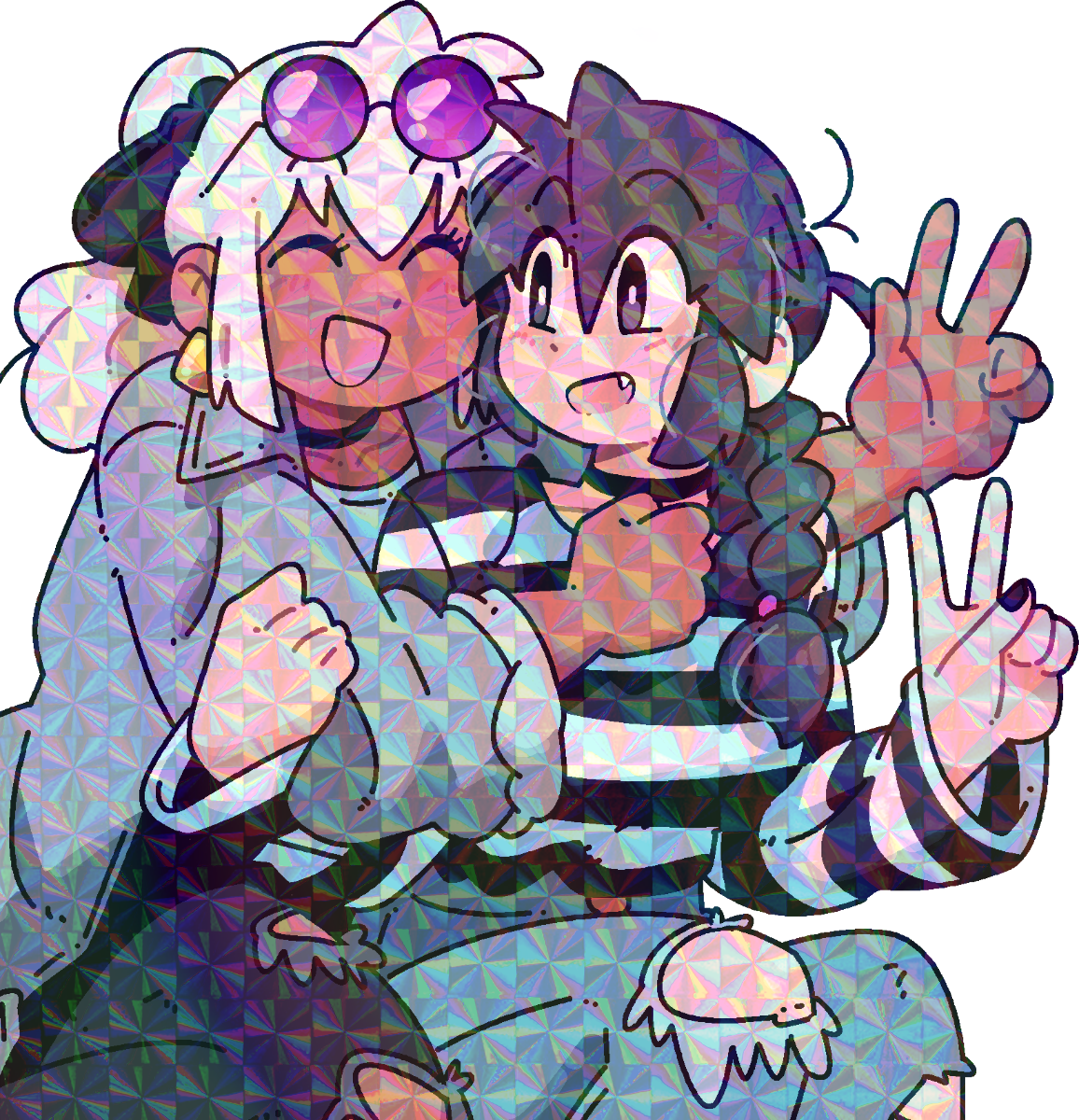 MIA AND LUCIA GAL PALS STICKER! (BRYCE AND SCOTT)