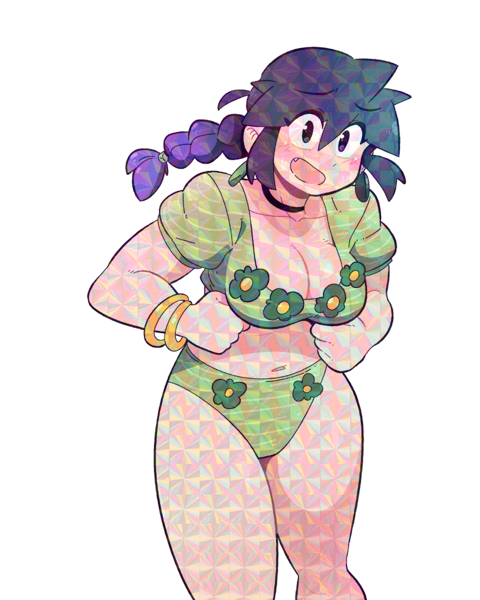 LUCIA GREEN SHIRT STICKER (BRYCE AND SCOTT)