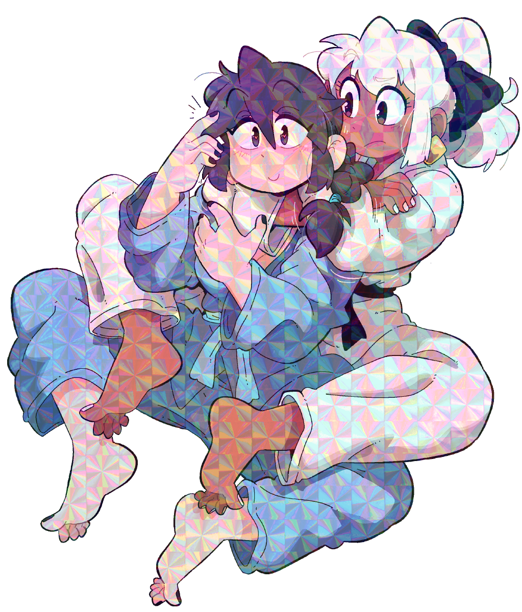 MIA CHOKING LUCIA STICKER! (BRYCE AND SCOTT)