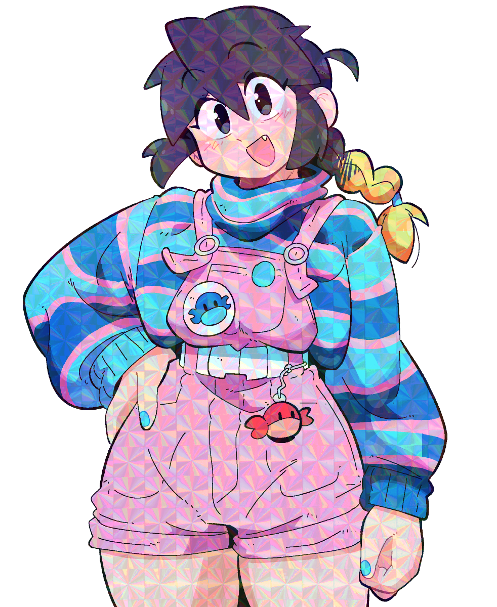 LUCIA PINK OVERALLS STICKER! (BRYCE AND SCOTT)