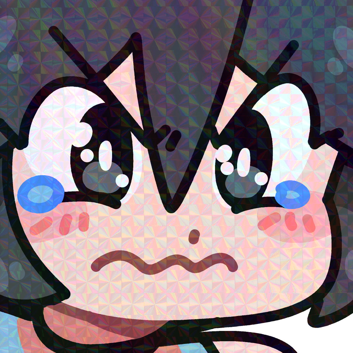 POUTING LUCIA EMOTE STICKER! (BRYCE AND SCOTT)