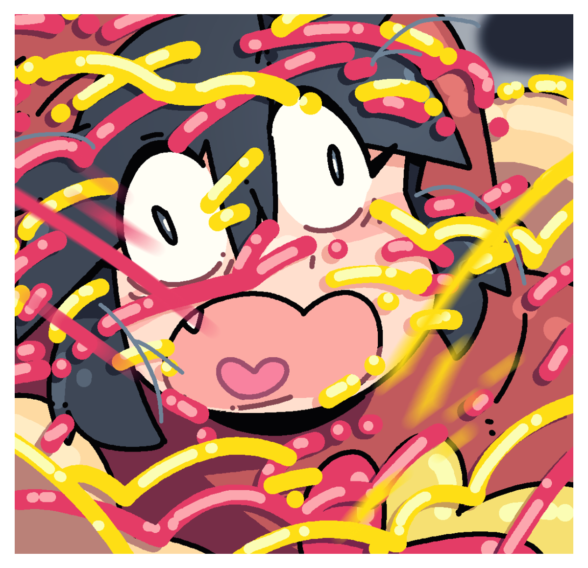 LUCIA HOTDOG STICKER! (BRYCE AND SCOTT)