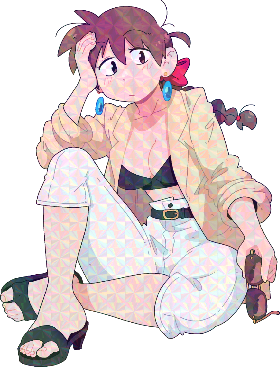 ISABELLE SITTING STICKER! (BRYCE AND SCOTT)
