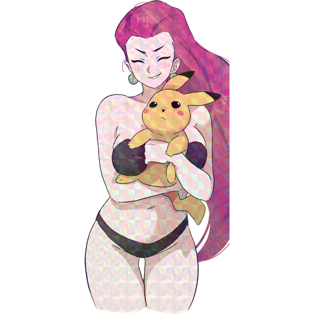 RED-HAIRED CUTIE STICKER! (DASHI)