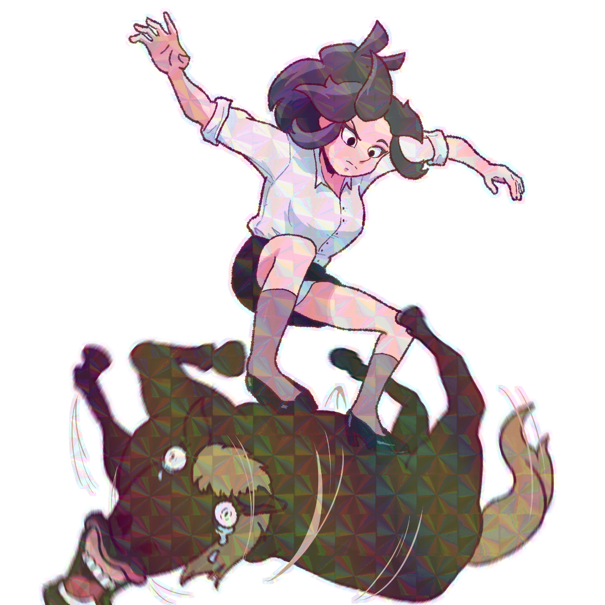 KICKFLIPCIA STICKER! (INGODONGO)