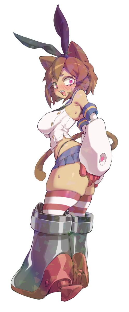 CAT GIRL BUNNY EARS STICKER! (FUYAHANA)