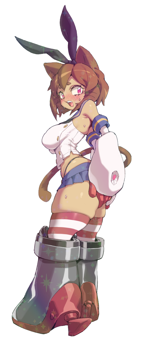 CAT GIRL BUNNY EARS STICKER! (FUYAHANA)