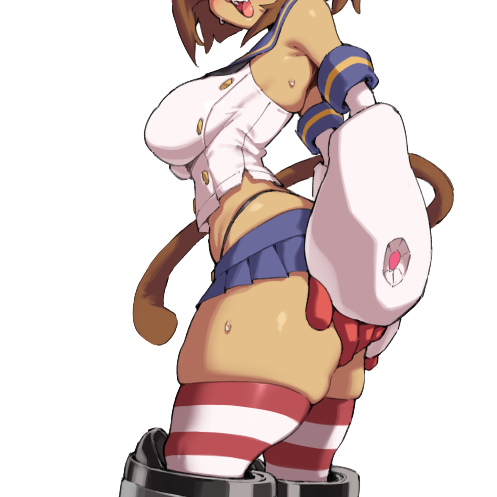 CAT GIRL BUNNY EARS STICKER! (FUYAHANA)