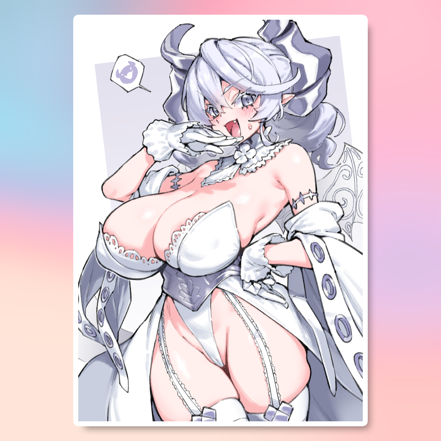 BUStY BABE STICKER! (FUYAHANA)