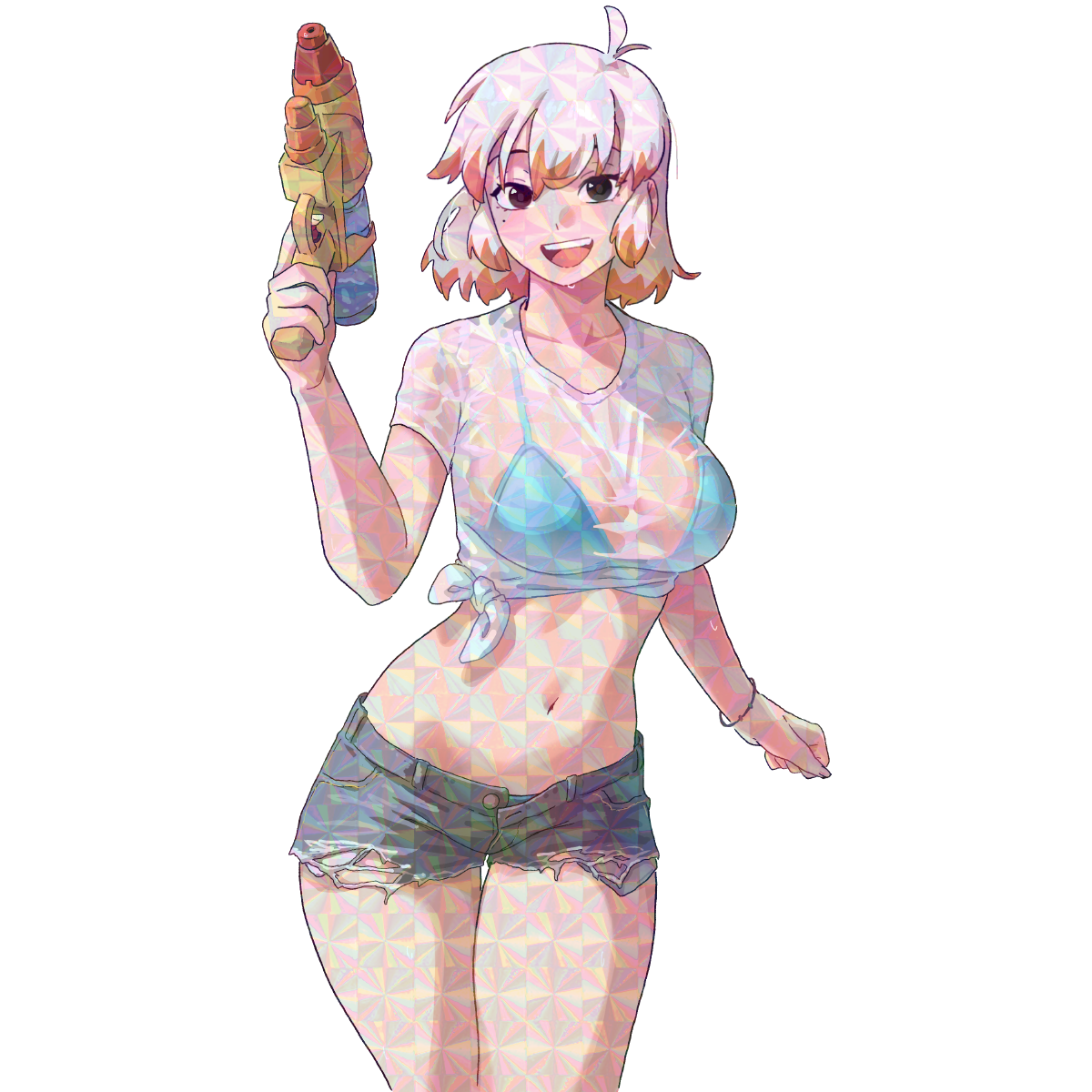 LIZ WATER GUN STICKER! (DASHI)