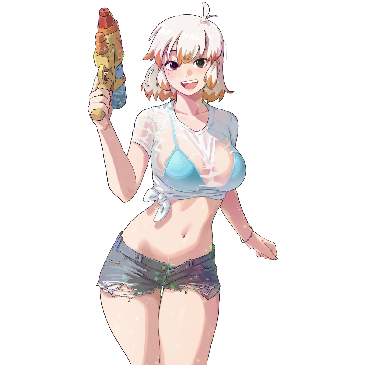 LIZ WATER GUN STICKER! (DASHI)