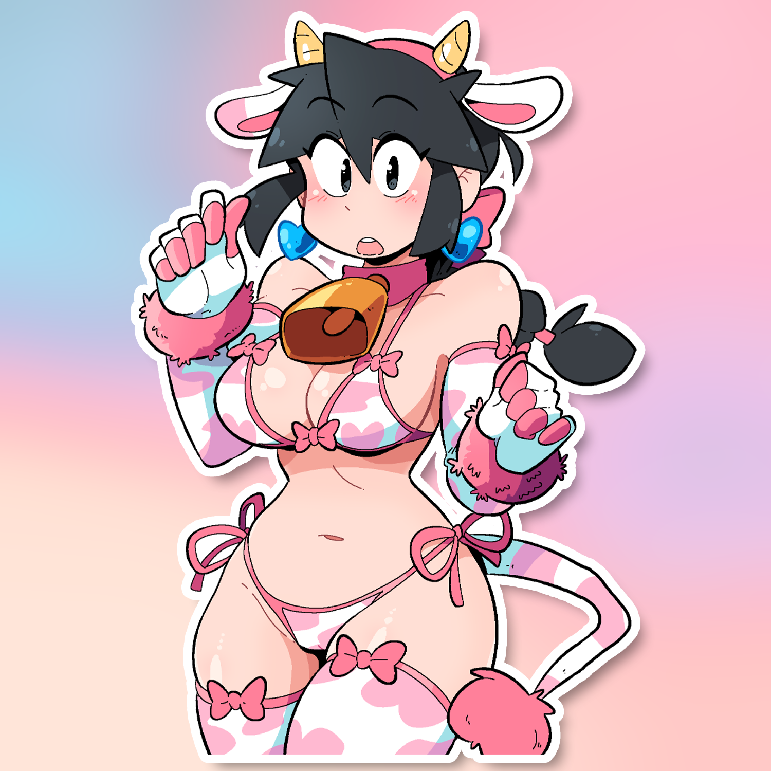 LUCIA COWKINI STICKER! (BRYCE AND SCOTT!)