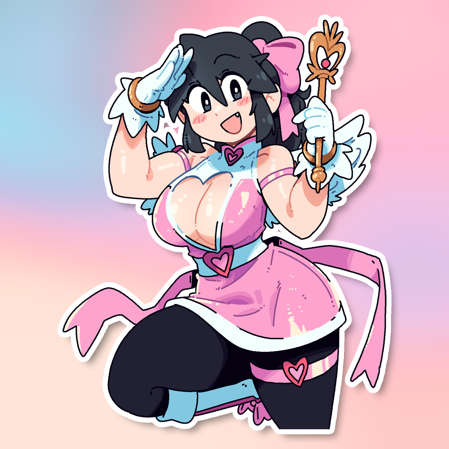 MAGICAL GIRL LUCIA STICKER! (BRYCE AND SCOTT)