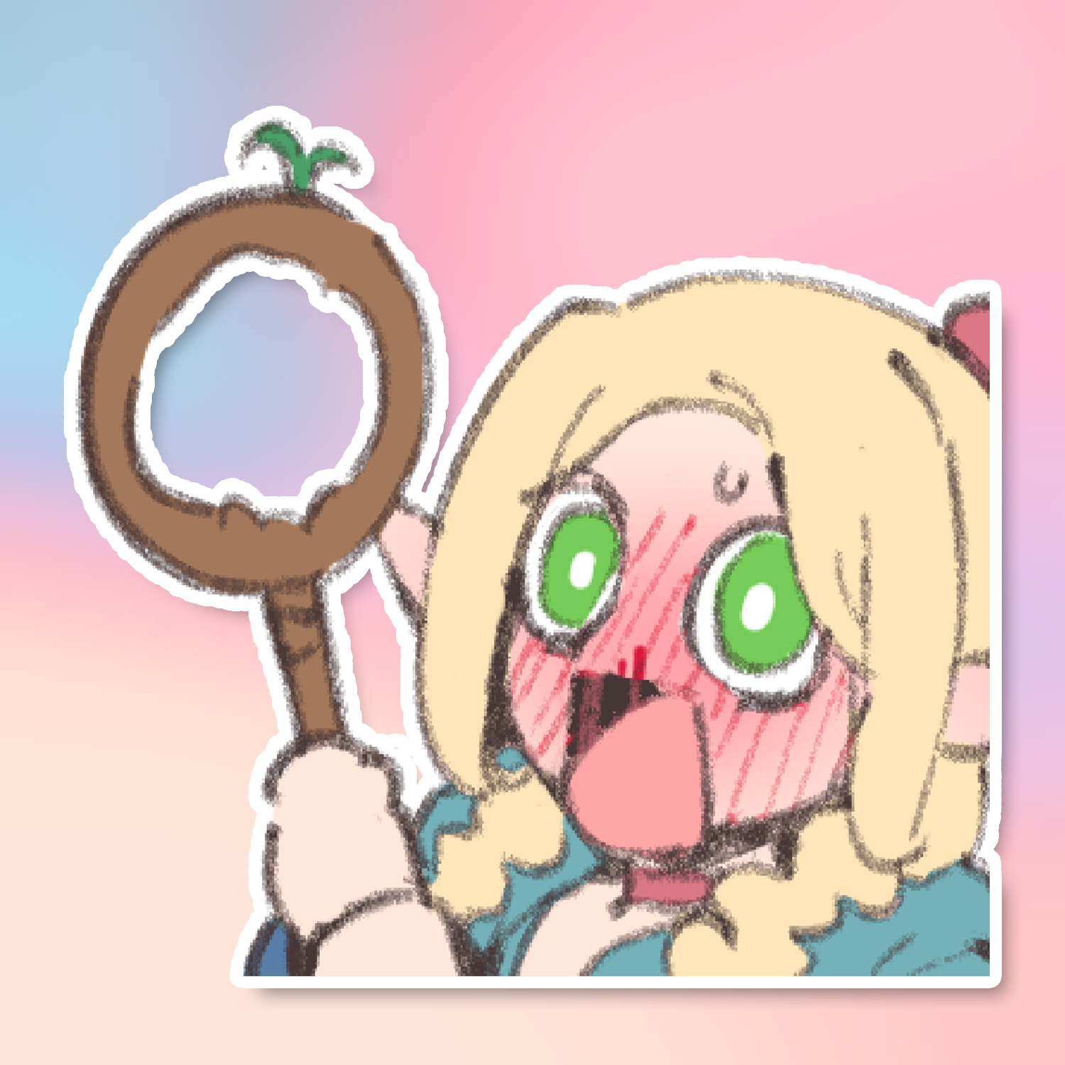 WHOA MAGE STICKER! (FUYAHANA)