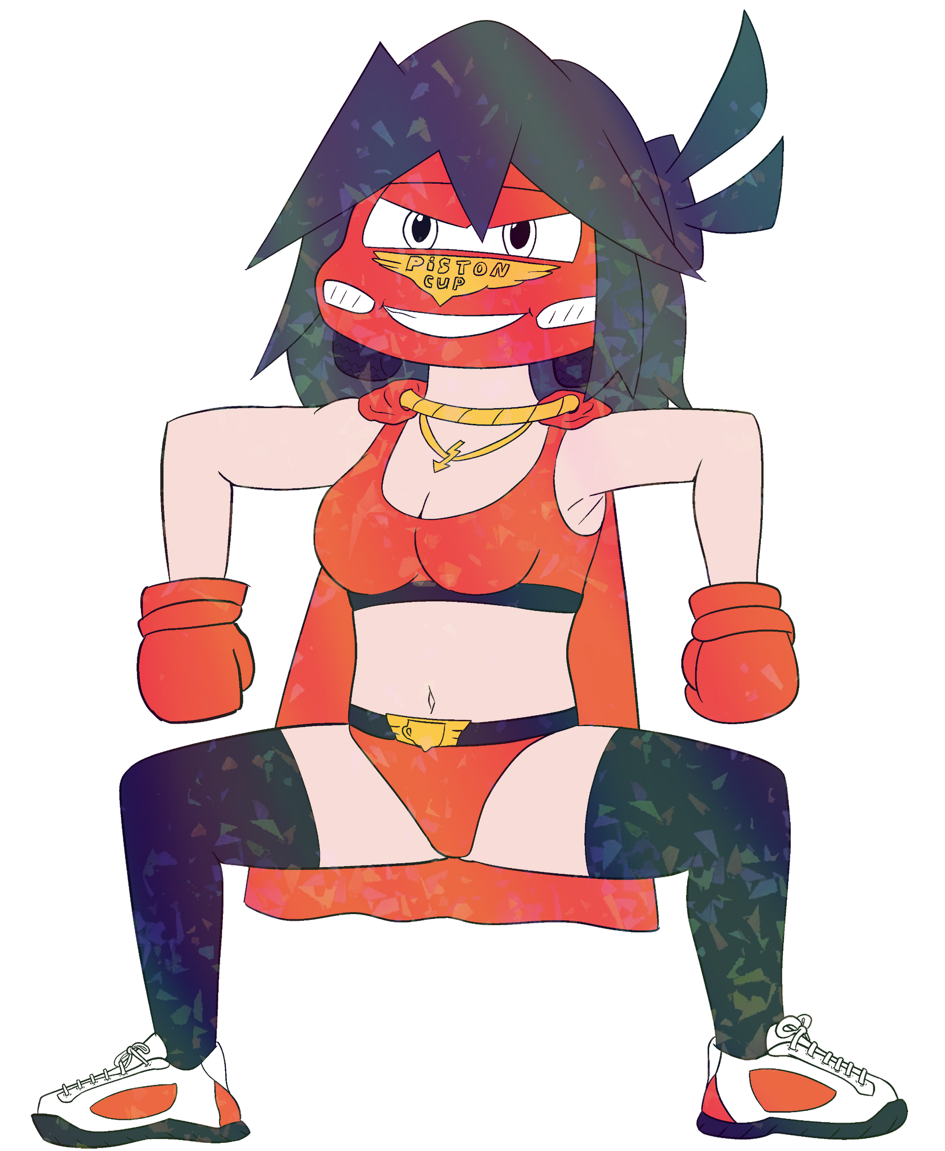 MCQUEENCIA STICKER (INGODONGO)