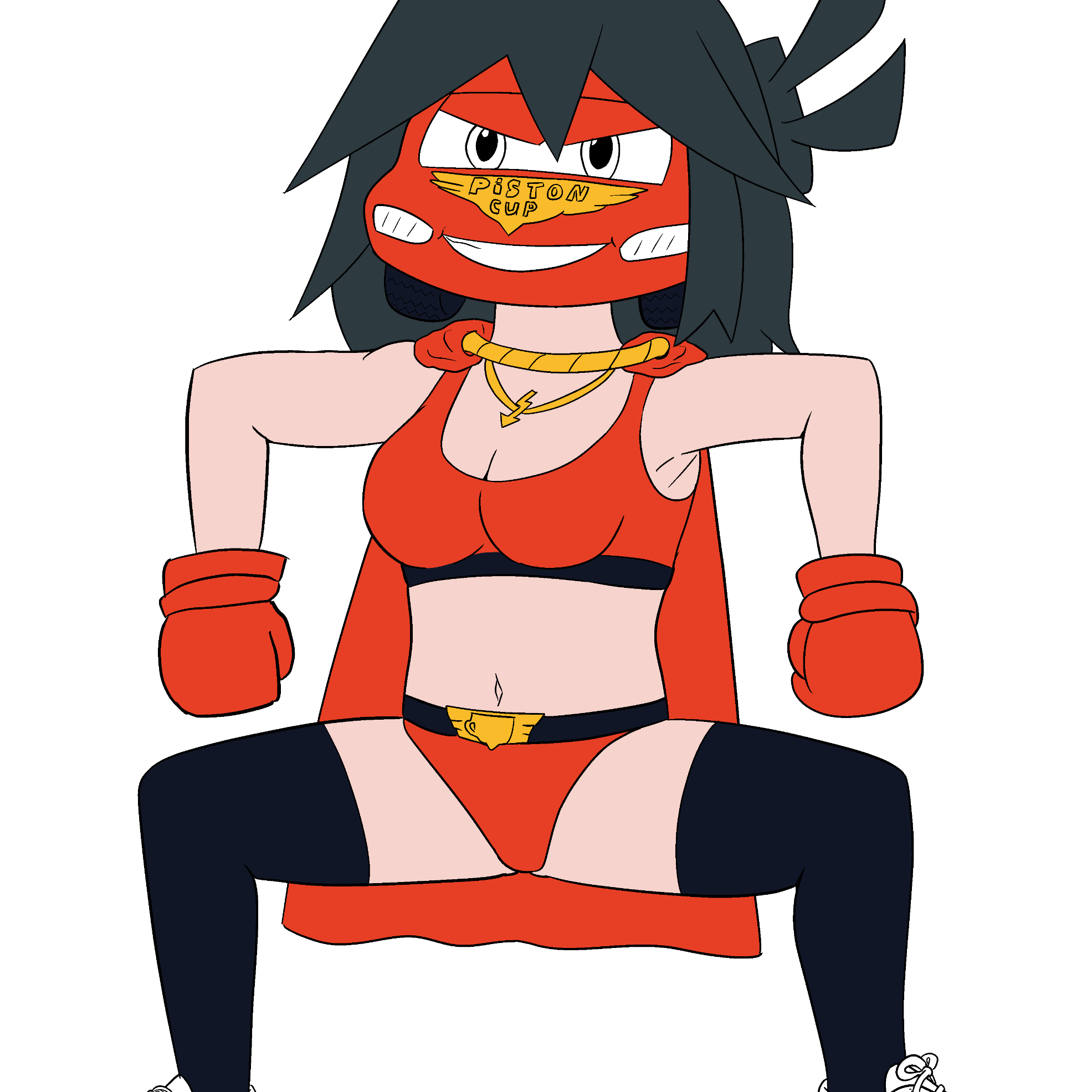 MCQUEENCIA STICKER (INGODONGO)