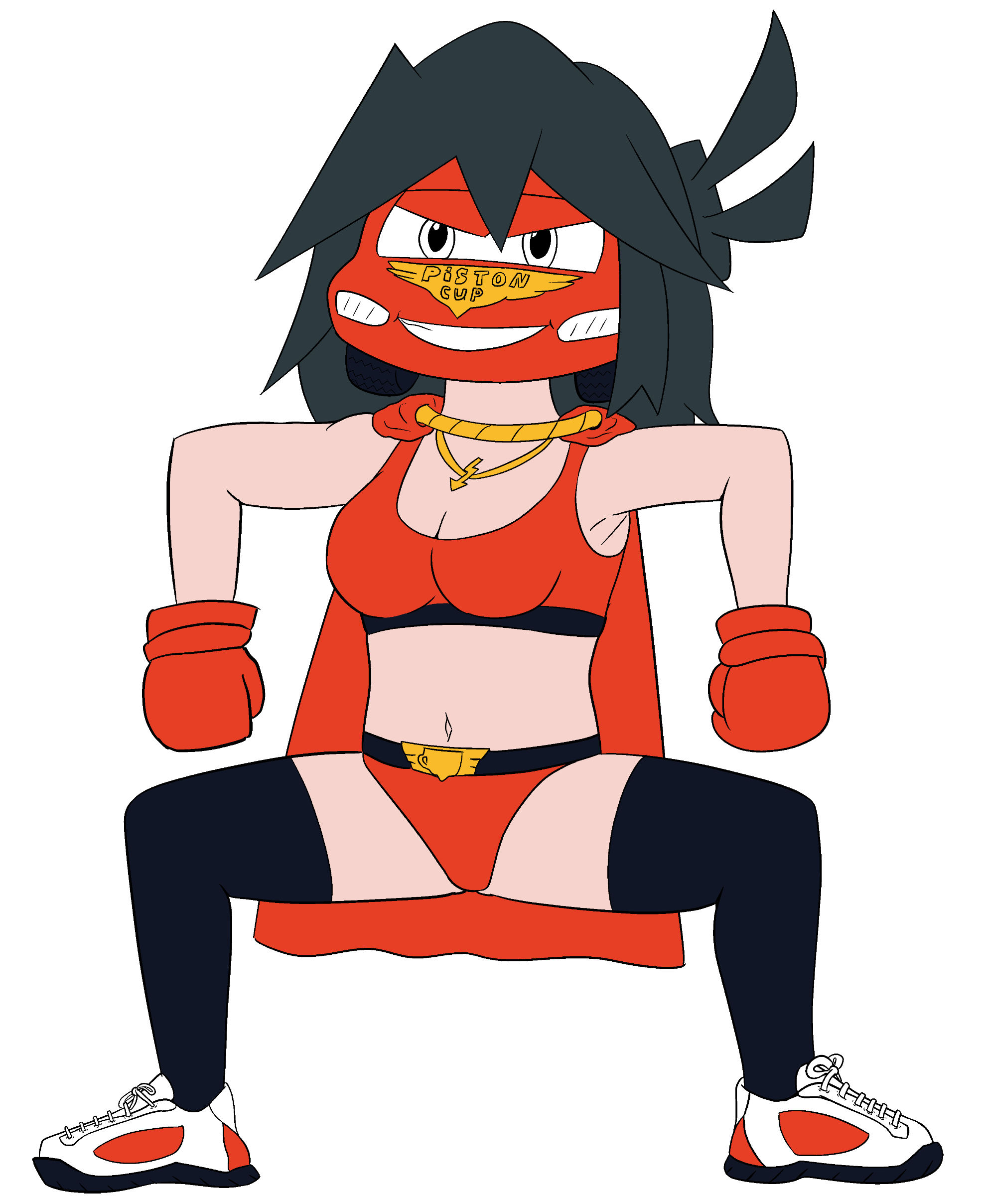 MCQUEENCIA STICKER (INGODONGO)