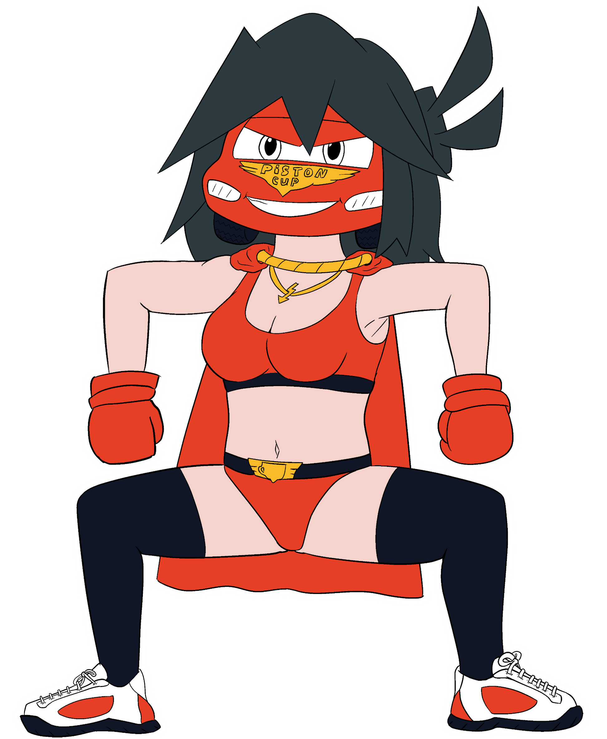 MCQUEENCIA STICKER (INGODONGO)