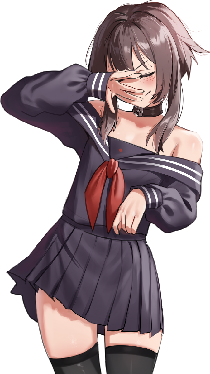 SHY GIRL STICKER! (WALIGNER)