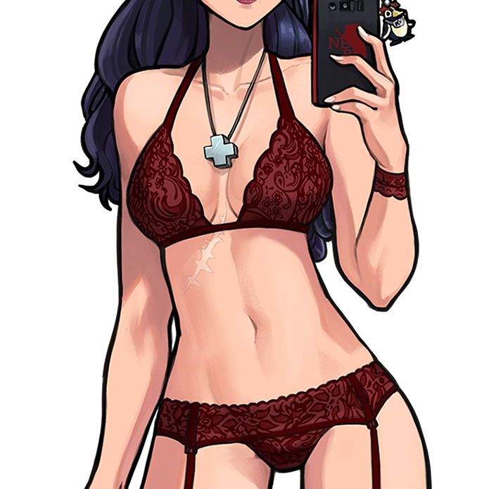 COMMANDER GIRL STICKER! (DIRTYERO)