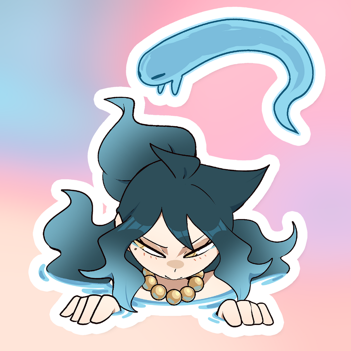 MOMO BUST STICKER! (LIEUMARE)