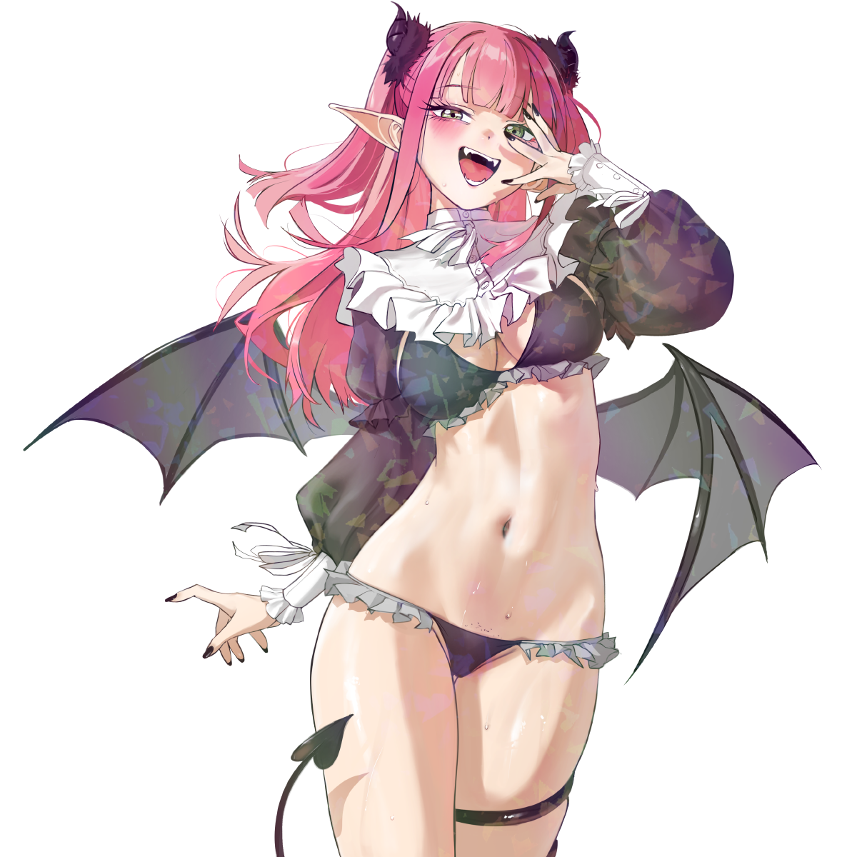 DEMON-GIRL 2 STICKER! (WALIGNER)