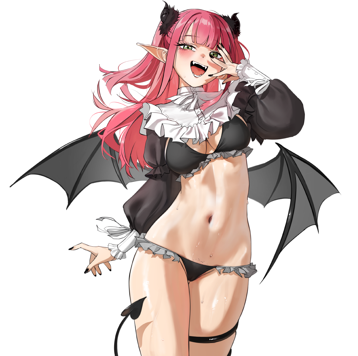 DEMON-GIRL 2 STICKER! (WALIGNER)