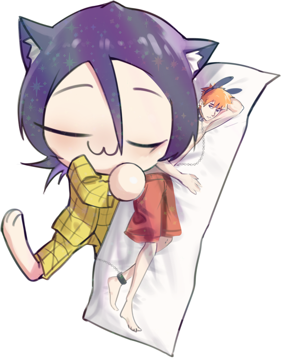NEKO RUKIA CHIBI #1 STICKER (WALIGNER)