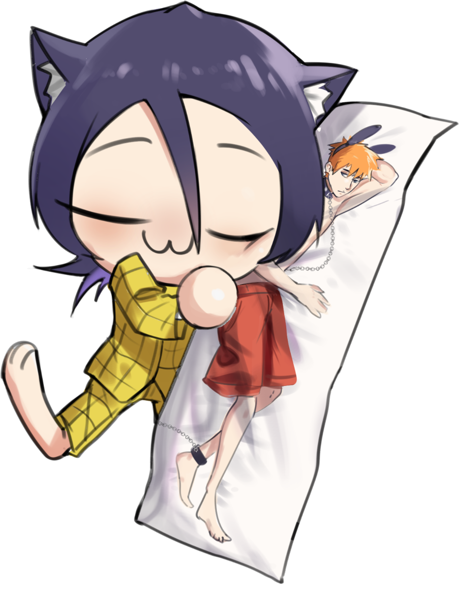NEKO RUKIA CHIBI #1 STICKER (WALIGNER)