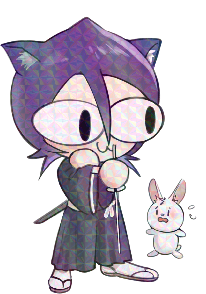 NEKO CHIBI #2 STICKER (WALIGNER)
