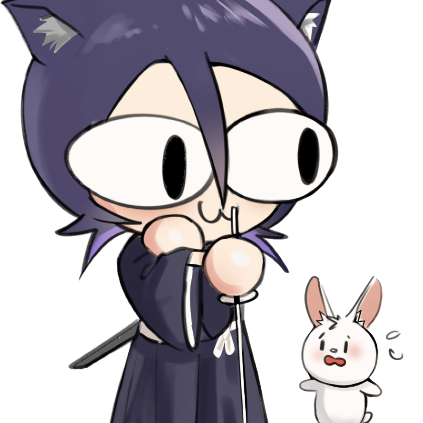 NEKO CHIBI #2 STICKER (WALIGNER)