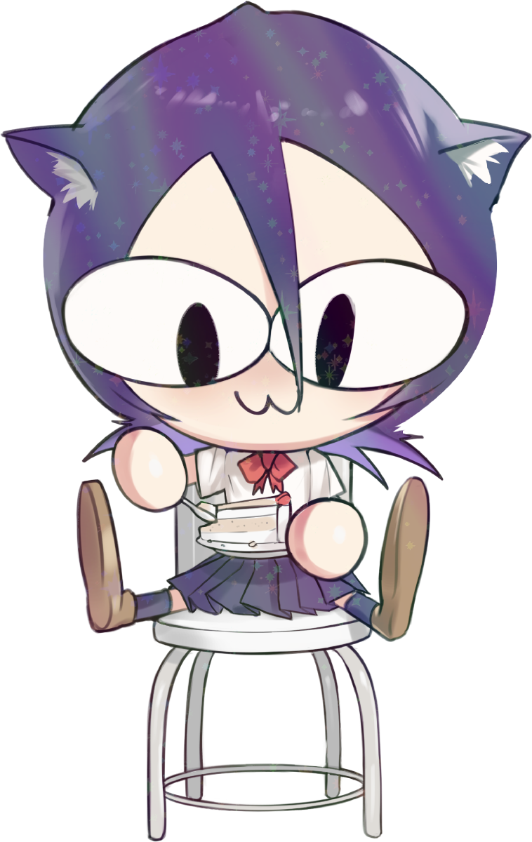 NEKO CHIBI #3 STICKER! (WALIGNER)