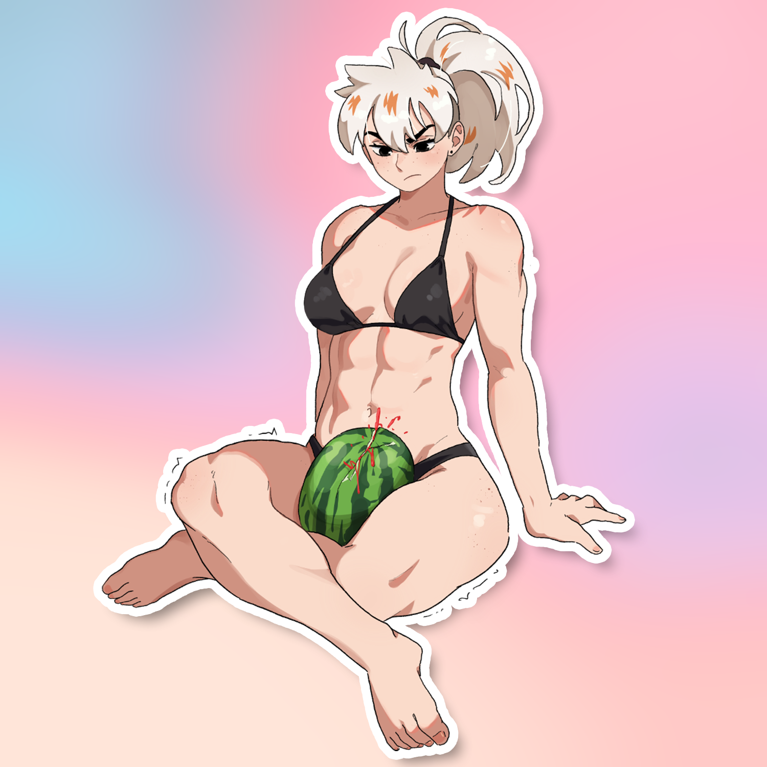 NINA X WATERMELON STICKER! (DASHI)