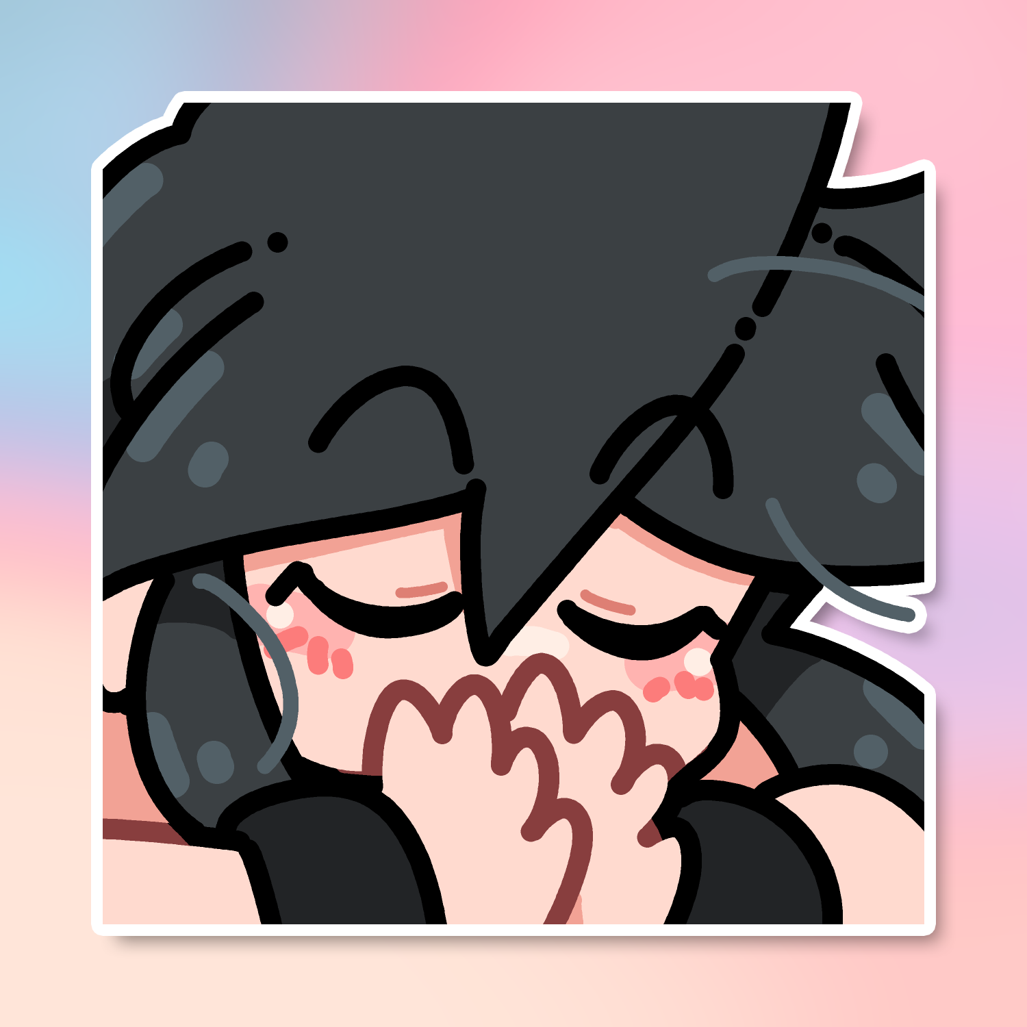 PRAYING LUCIA EMOTE STICKER! (BRYCE AND SCOTT)