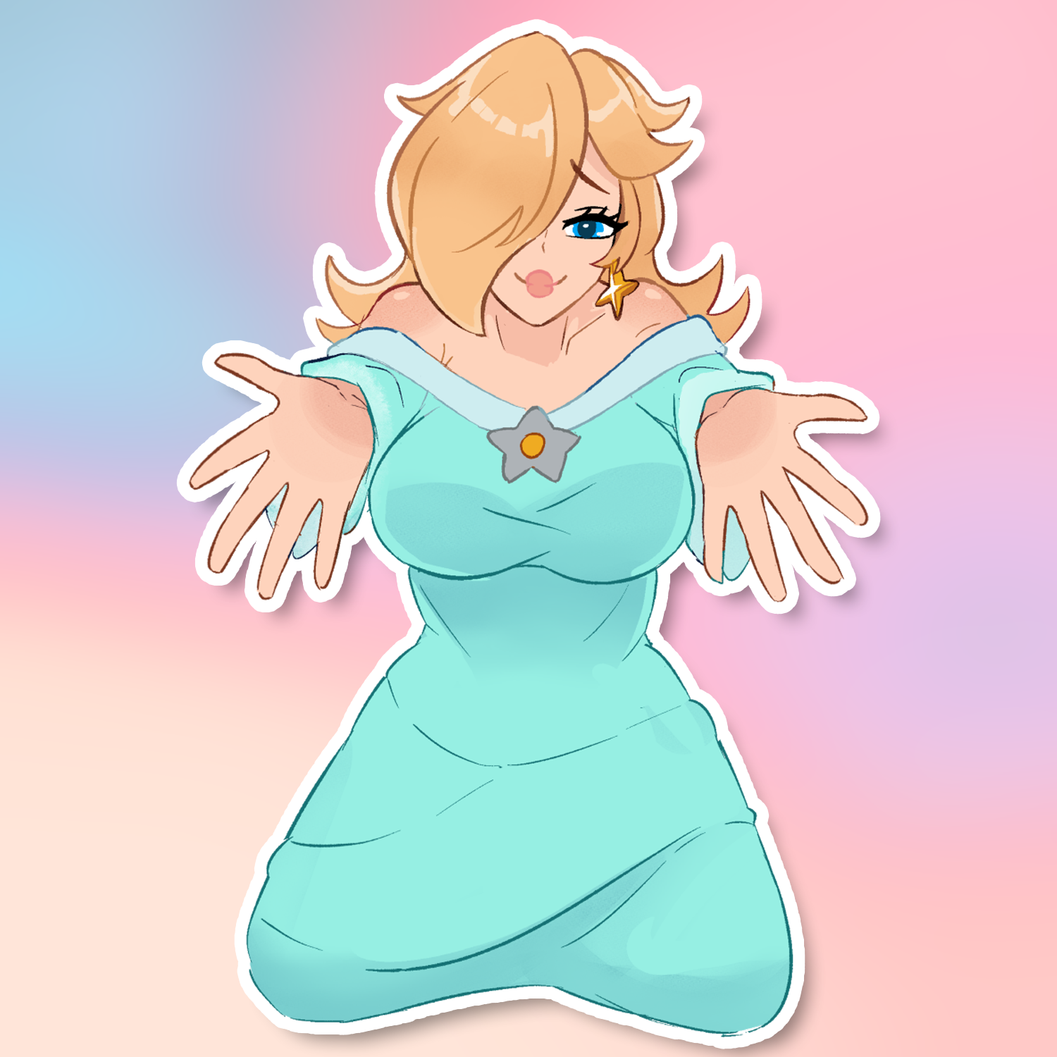 POLLY PRINCESS STICKER! (STARLETT)