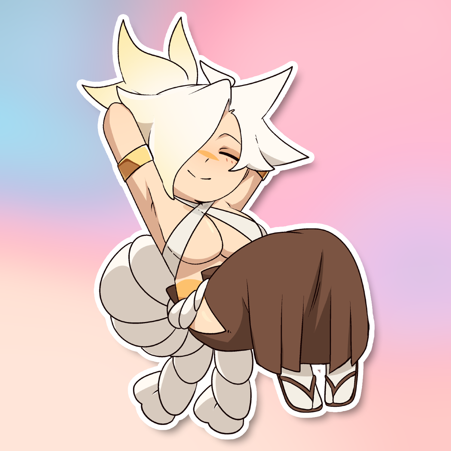 RAIKO LOUNGING STICKER! (LIEUMARE)