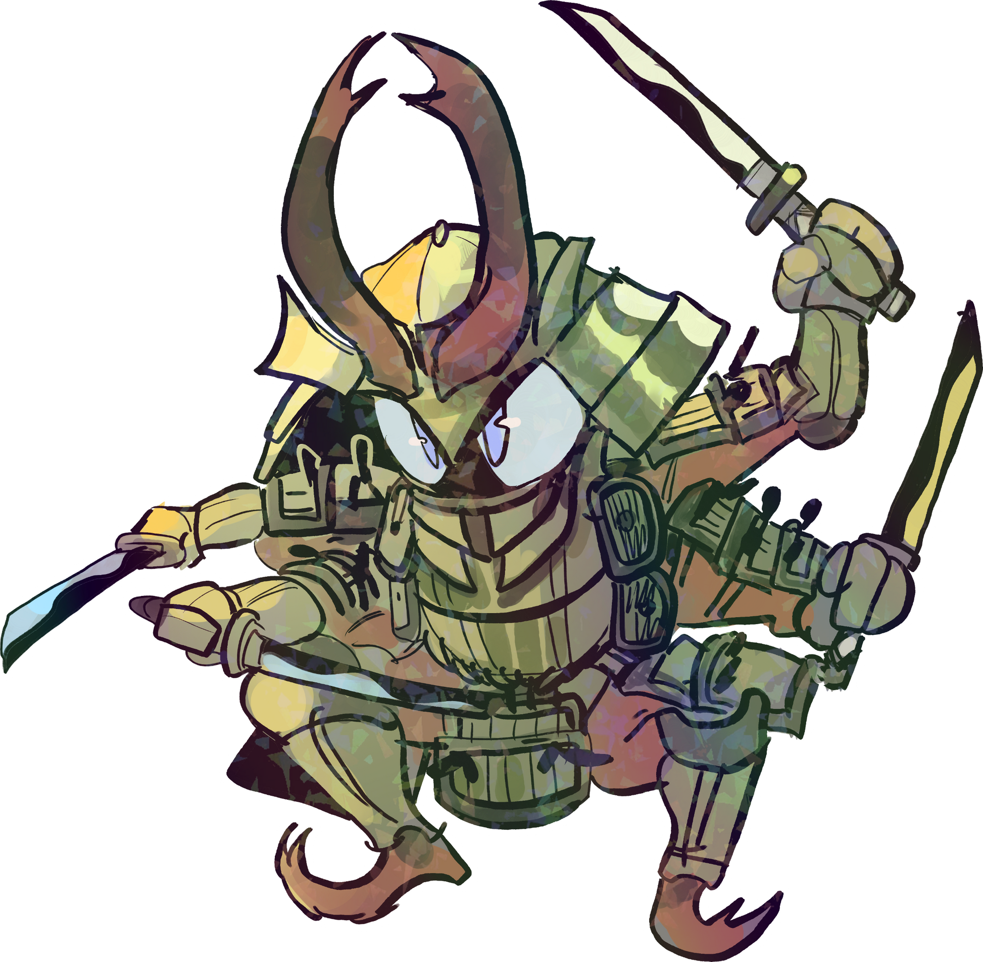 SAMURAI BEETLE (LUNYDOOBLES)