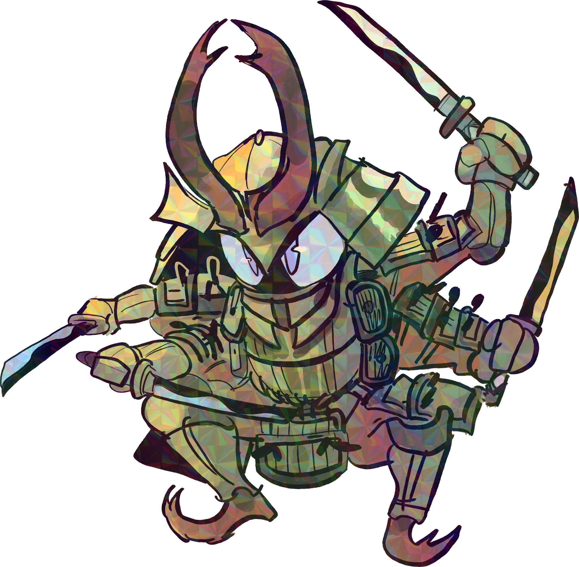 SAMURAI BEETLE (LUNYDOOBLES)