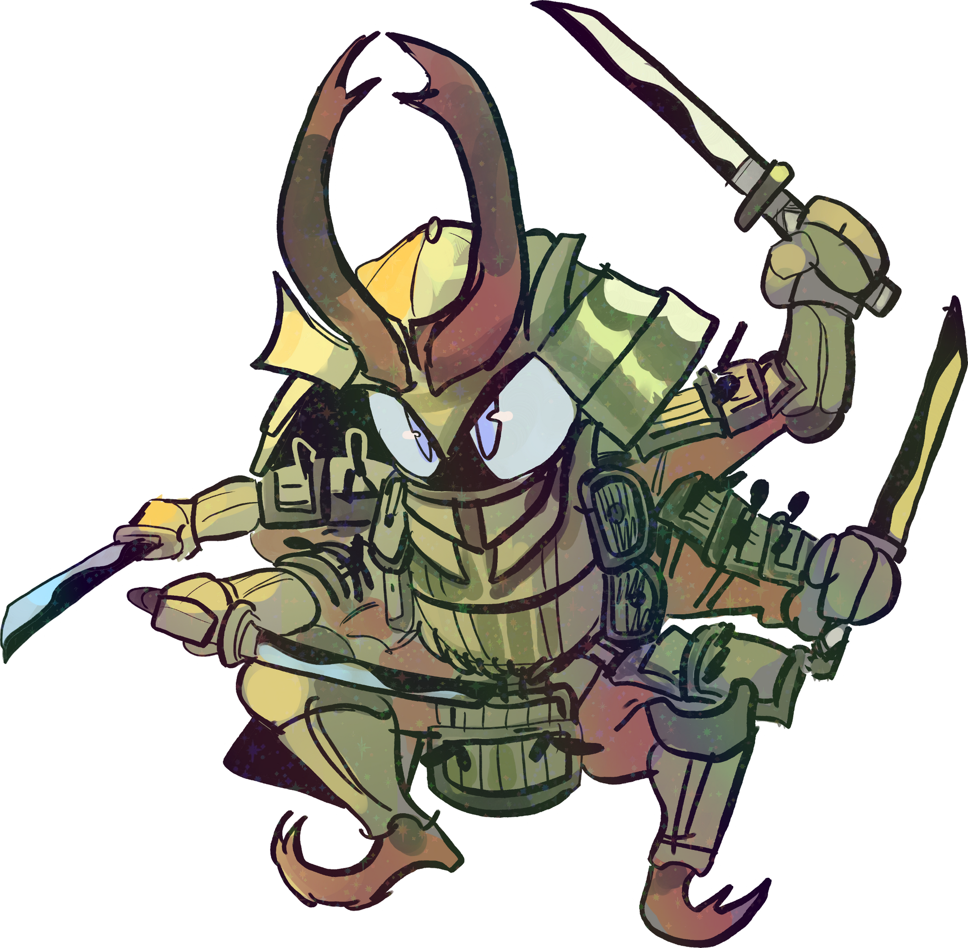 SAMURAI BEETLE (LUNYDOOBLES)