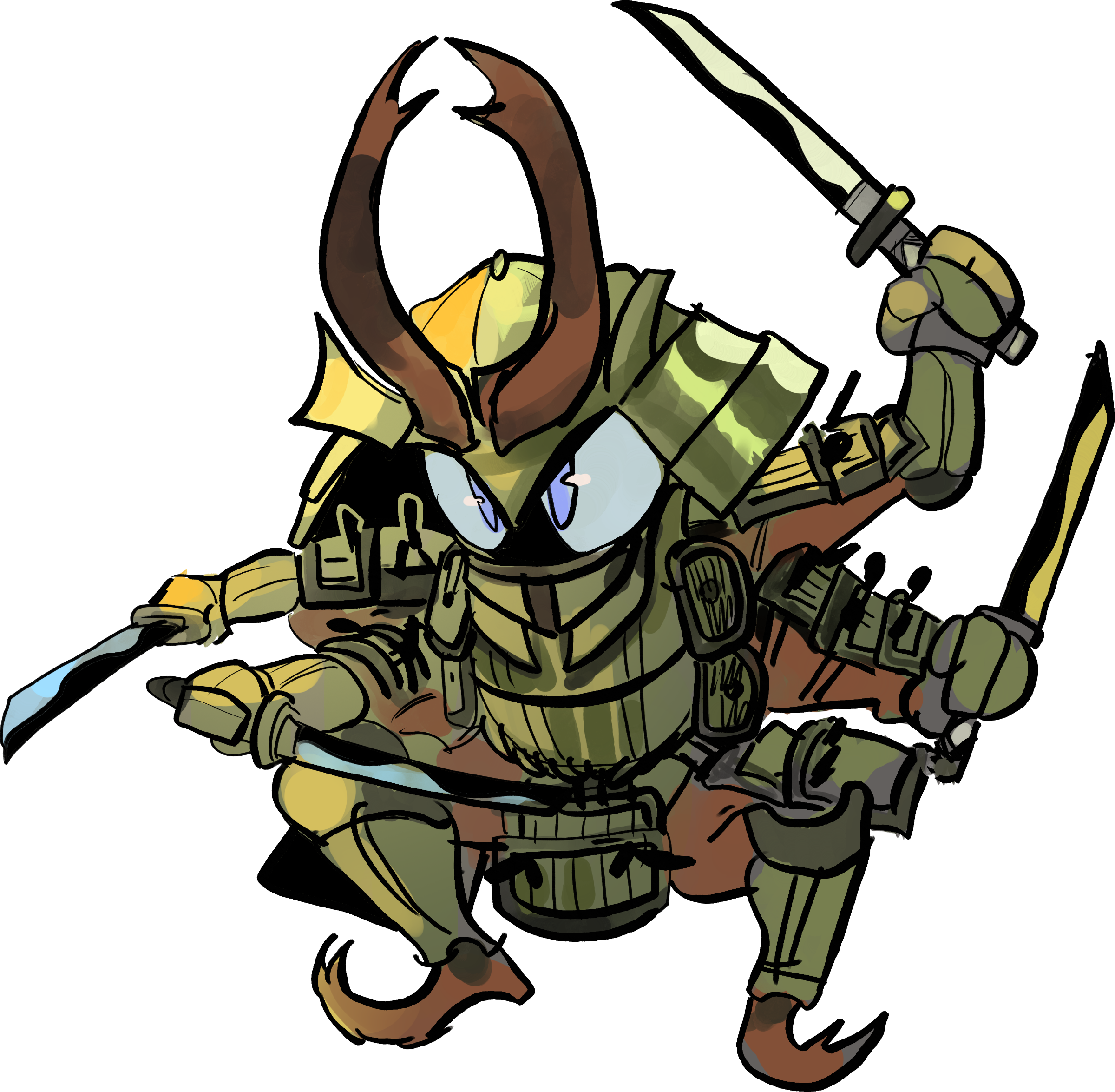 SAMURAI BEETLE (LUNYDOOBLES)